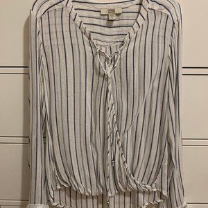 Vintage America Women's White Long Sleeve Top